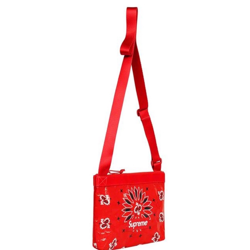 SUPREME BANDANNA TARP SIDE BAG